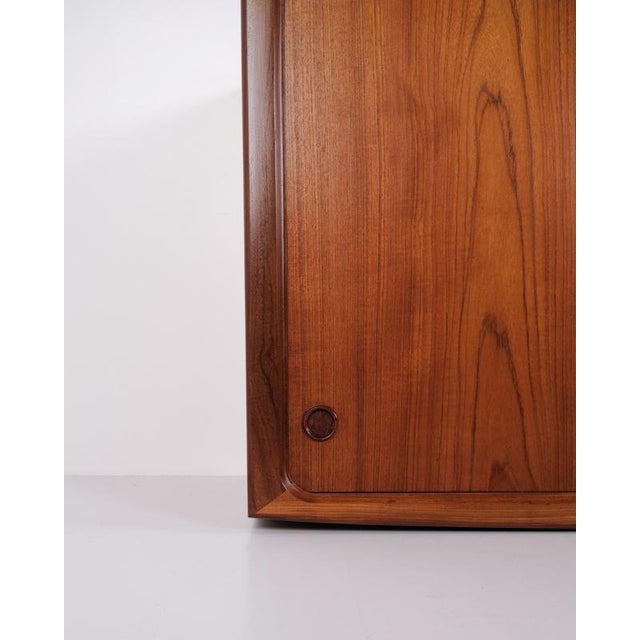 Teak Sideboard with Sliding Doors by Edmund Jørgensen, 1960s For Sale - Image 14 of 15