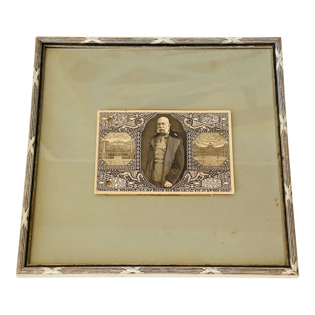 Antique Historical Austrian Franz Jozef Emperor’s Wien Werkstate Postcard For Sale