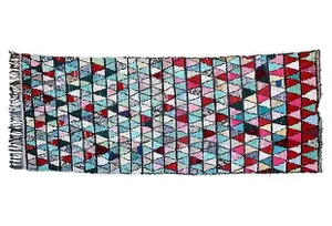 Mid 20th Century Moroccan Rug - 8'6'' X 3'4''