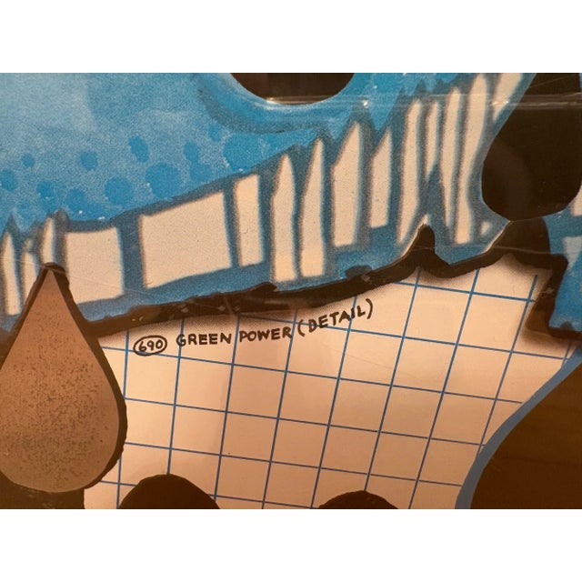 Save the Rain Poster by Friedensreich Hundertwasser, Austria / Switzerland, 1980s For Sale - Image 9 of 18