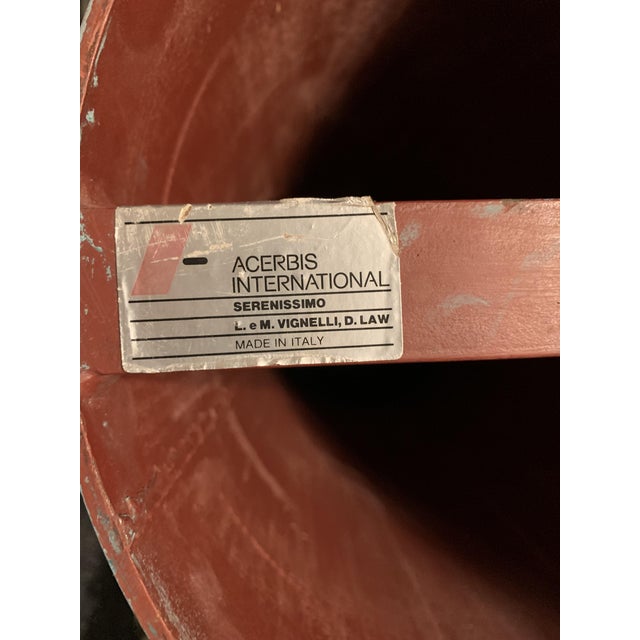 Turquoise Table by Massimo and Lella Vignelli for Acerbis, Italy, 1984 For Sale - Image 8 of 13