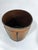 Mid-Century Modern Mid-Century Modern French Cognac Leather Waste Bin, 1960s For Sale - Image 3 of 9