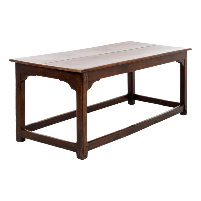 Farmhouse Refectory Table in Oak For Sale