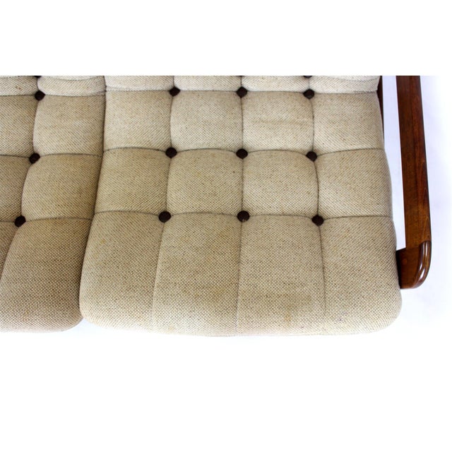Wood Mid-Century Scandinavian Living Room Set, 1970s, Set of 3 For Sale - Image 7 of 18