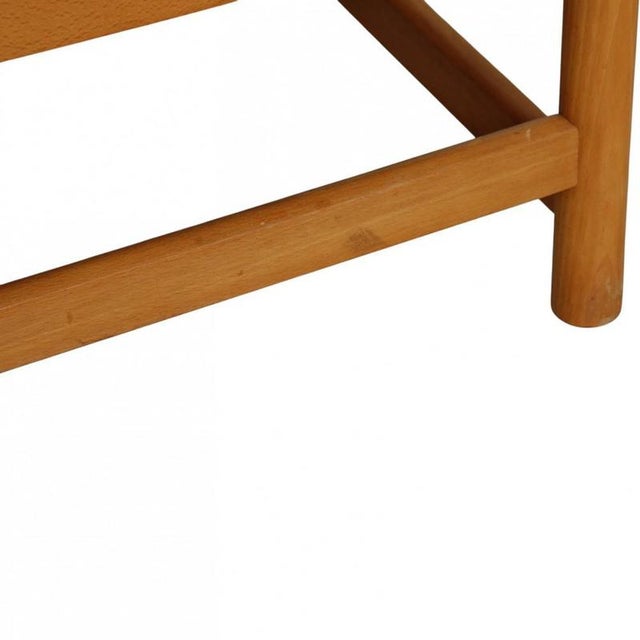 Spoke-Back Sofa in Blue Fabric from Børge Mogensen, 1985 For Sale - Image 16 of 18