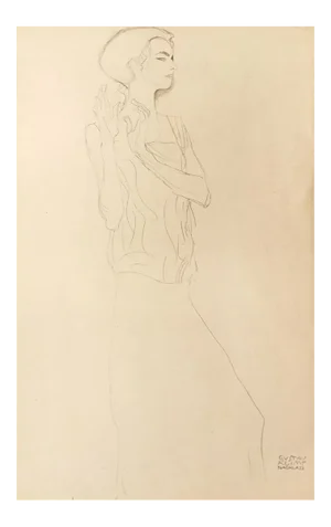 Sketch for a Frieze - Original Collotype Print - 1919 1919