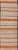 Multicolored Vintage Kilim Runner Turkish in Multi Color in Stripe Design For Sale - Image 4 of 10