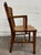 Antique Arts & Crafts Mission Quarter Sawn Oak Library Chair Armchair For Sale - Image 4 of 8