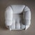 20th Century Pair of White Lounge Chairs by Adriano Piazzesi, Italy For Sale In New York - Image 6 of 9