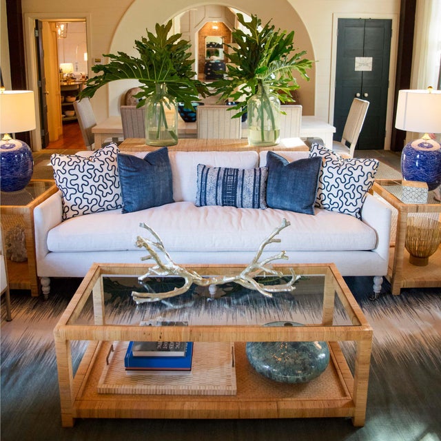 An organic, artful object perfect for your living room, the silver leaf finish on this metal branch adds a contemporary...