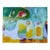 "Moss and Sunlight" Abstract Beautiful Colorful Modern Painting by Artist Sonia Gold For Sale