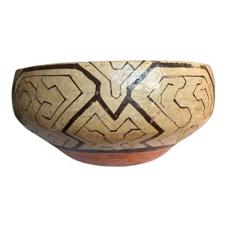 Shipibo Ceramic Bowl For Sale