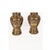 English Early 20th Century Anglo Indian Carved Brass Urn Lamps - Pair For Sale - Image 3 of 3