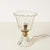 Large Bullicante Murano Glass and Brass Flower Table Lamp from Barovier, Italy, 1950s For Sale - Image 9 of 14