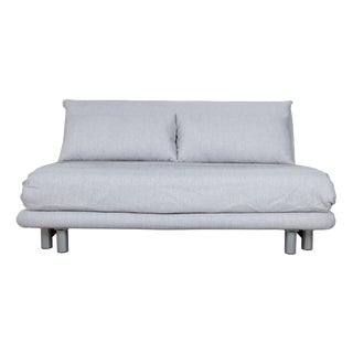 Multy Fabric Three-Seater Grey Manual Function Sleeper Sofa in Verano 600 from Ligne Roset For Sale