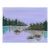 Be Still My Heart Acrylic Painting 11" X 14" Serene Lake Mixed Media Landscape For Sale