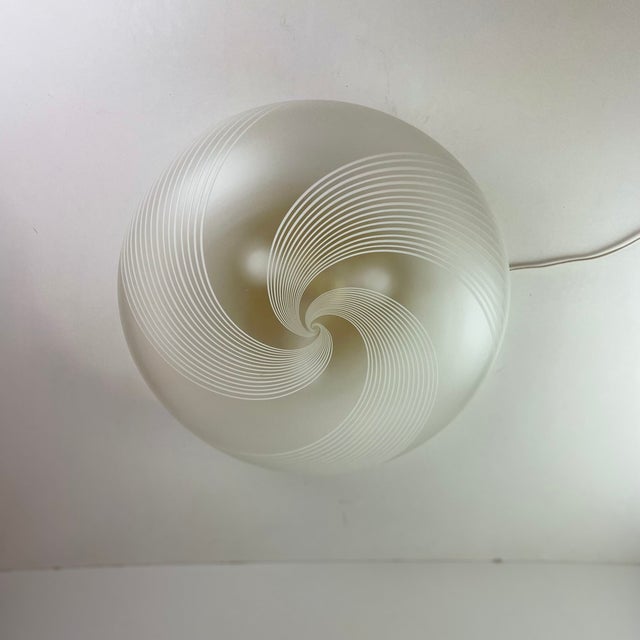 Gold Murano Glass Ceiling Lamp, 1980s For Sale - Image 8 of 15