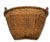 Excellent Smaller 10 Inch Size Antique American Hand Woven Ash Splint Berry Basket With Nice Patina - Late 19th Century For Sale - Image 17 of 18