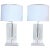 1970s Italian Lucite Table Lamps - a Pair For Sale
