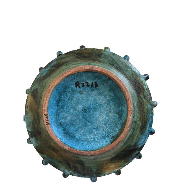 Ceramic Alvino Bagni ‘Sea Garden’ Brutalist/ MCM Ashtay For Sale - Image 7 of 9