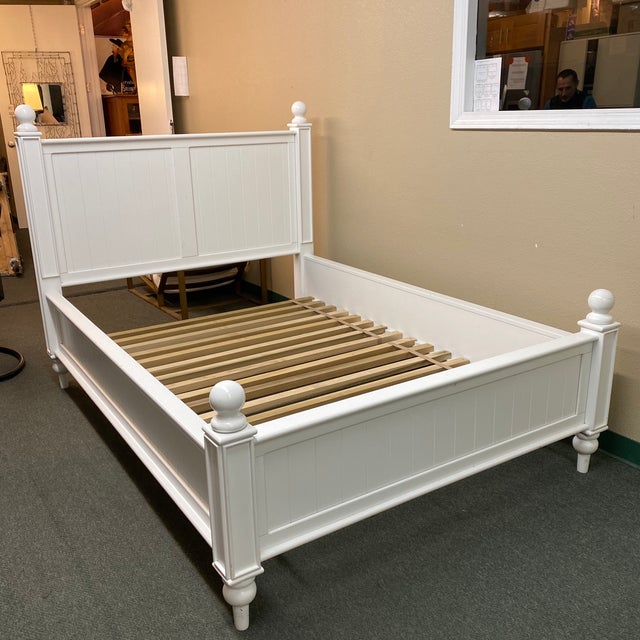 Full Size Pottery Barn Thomas Bed Frame Chairish