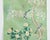 Gracie Gracie Hand Painted Wallpaper Panel Chinoiserie Gated Garden For Sale - Image 4 of 12