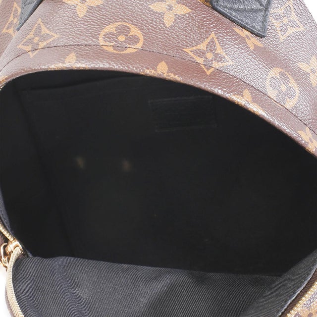 Brown Reverse Monogram Canvas Palm Springs PM For Sale - Image 8 of 8
