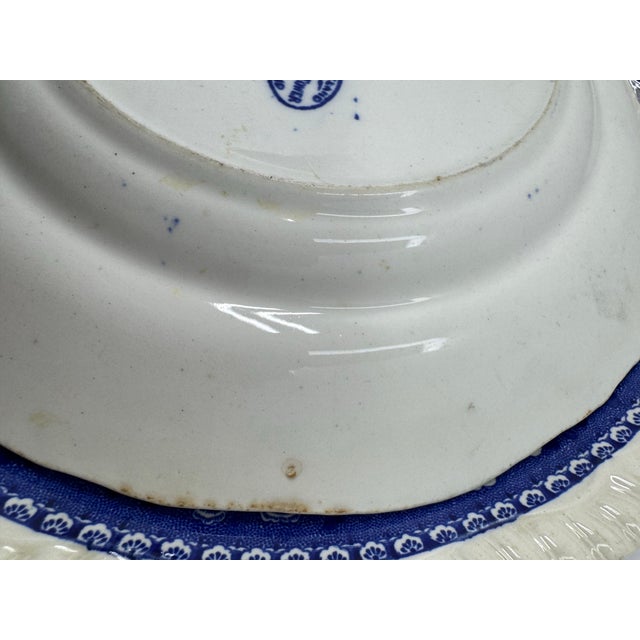 Blue Antique Copeland Spode's "Tower" Blue & White Transferware Plates - Set of 3 For Sale - Image 8 of 12