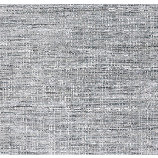 2020s Simplicity Comfort Blue Beige Hand Loomed Rug 12ft 1in X 14ft 11in For Sale - Image 5 of 8