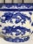 Early 20th Century Early 20th Century Royal Doulton 'Oyama' Pattern Flow Blue and White Porcelain Jardiniere For Sale - Image 5 of 11