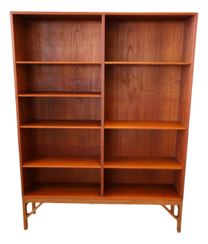 Vintage Teak Bookcase by Børge Mogensen for FDB Møbler, 1960s