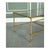 Gold Hollywood Regency Golden Bamboo Coffee and Side Tables on Castors, 1960s, Set of 3 For Sale - Image 8 of 13
