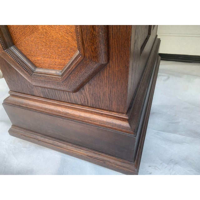 Neo-Renaissance Style Oak Executive Desk, 1930s For Sale - Image 11 of 18
