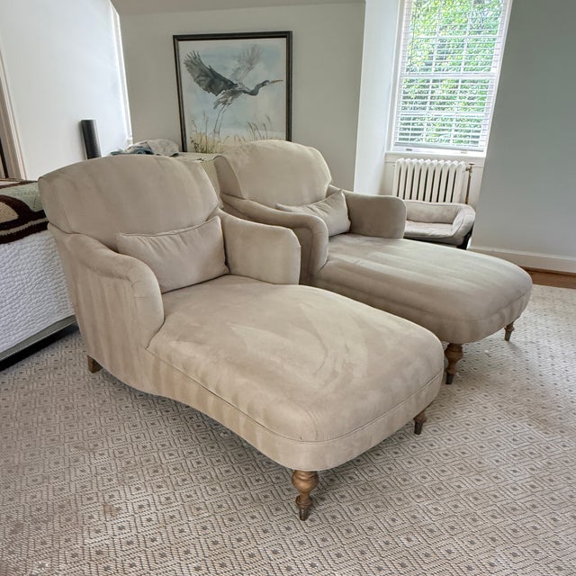 2020s Lee Industries Living Room Chaise (Model 3481-21)--Two Available For Sale - Image 5 of 13