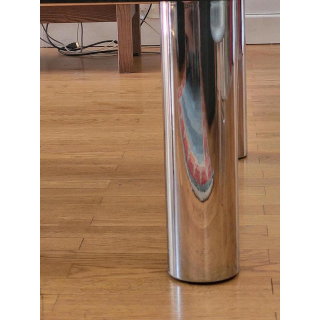 Marcuso Coffee Table in Stainless Steel by Marco Zanuso For Sale - Image 12 of 14