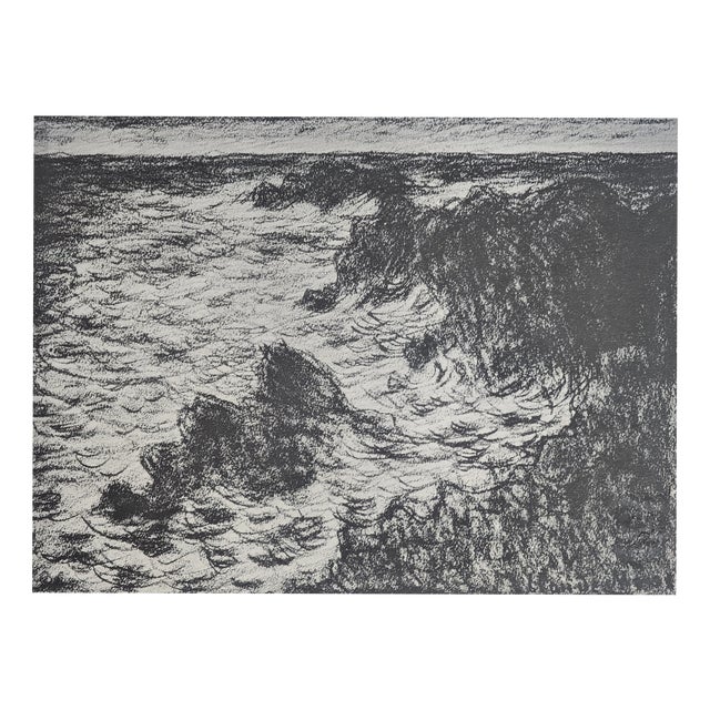 After Claude Monet, The Sea at Belle-Isle, Lithograph For Sale