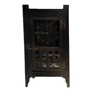 Antique New Haven Mission Style Parlor Mantel Clock- “Santa Clara” Model For Sale
