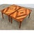 French Vintage Pair of Parquet Coffee Tables For Sale - Image 15 of 15