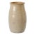 Antique French Neutral Stoneware Mustard Pot For Sale