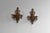 Vintage Wall Lights in Walnut, 1950s, Set of 2 For Sale - Image 6 of 8