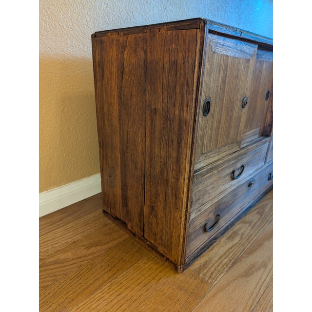 Antique Japanese Ko-Tansu Merchant Chest, Circa 1900–1920 For Sale - Image 10 of 12