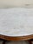 Late 19th Century Antique White Marble Turtle Top Victorian Eastlake Parlor Table Center Table For Sale - Image 5 of 10