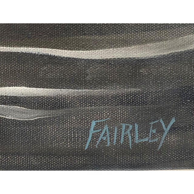 Greige "Solo" Contemporary Seascape Oil Painting, by Jessica Fairley For Sale - Image 8 of 8