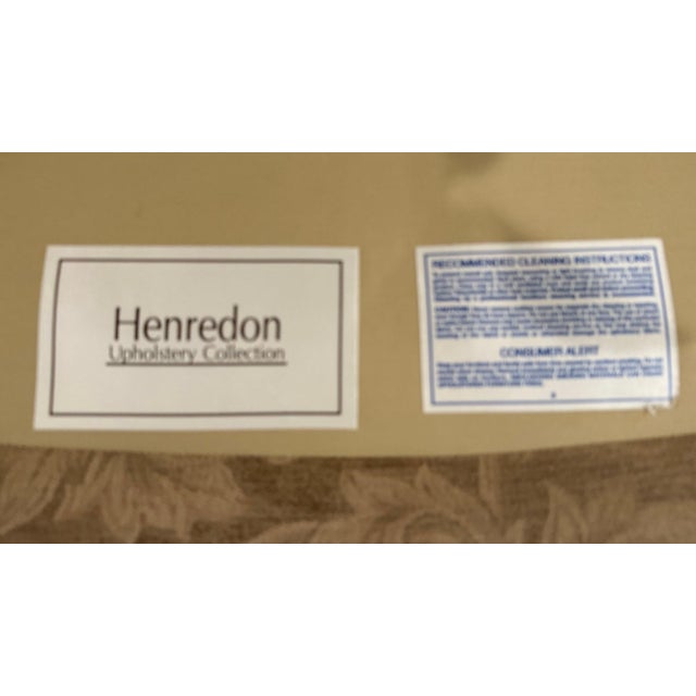 Wood Henredon Beacon Hill 1990s Oversized French Country Bergère Armchair For Sale - Image 7 of 12
