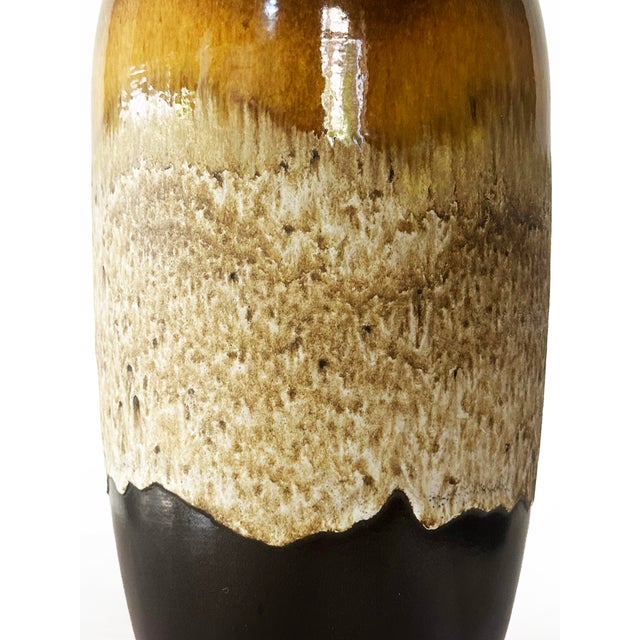 1970s Fat Lava Floor Vase from Scheurich Keramik, West Germany, 1970s For Sale - Image 5 of 18