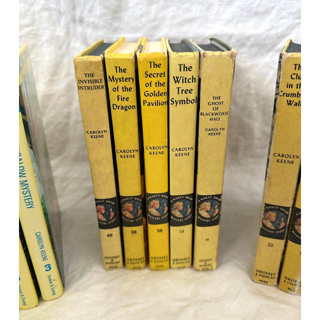 Mid-Century Modern Vintage Nancy Drew Book Collection S/23 For Sale - Image 3 of 8