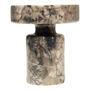 Angelo Mangiarotti Gray Marble Vase