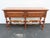 1900s Carved Long Sideboard Buffet Credenza Bathroom Vanity 6398 For Sale - Image 14 of 18