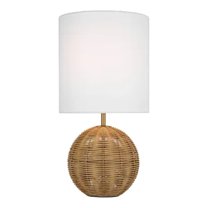 Kate Spade New York by Visual Comfort Studio Mari Small Table Lamp in Burnished Brass
