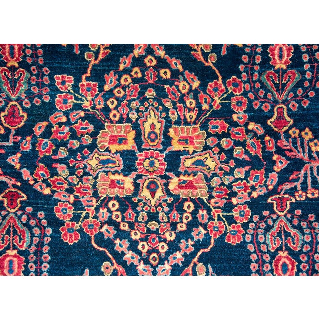 Early 20th Century Persian Sarouk Mohajeran Rug For Sale - Image 14 of 14